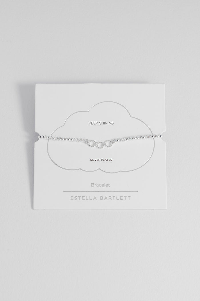 Triple Disc CZ Louise Bracelet