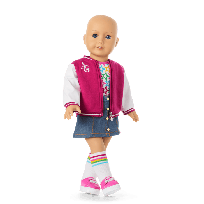 Truly Me™ 18-inch Doll #105, Puppy, Mini Backpack & Accessories AG™ Star Squad Bundle
