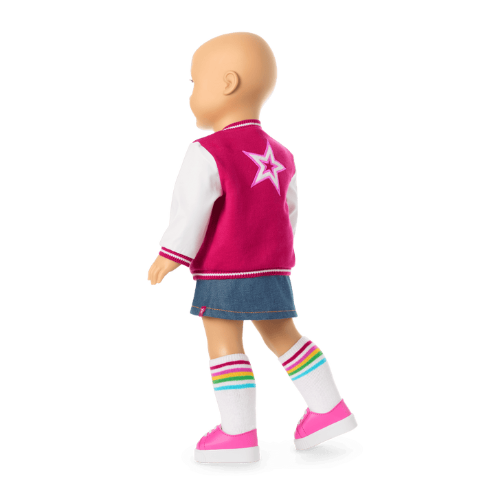 Truly Me™ 18-inch Doll #105, Puppy, Mini Backpack & Accessories AG™ Star Squad Bundle