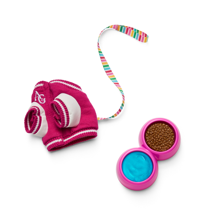 Truly Me™ 18-inch Doll #105, Puppy, Mini Backpack & Accessories AG™ Star Squad Bundle