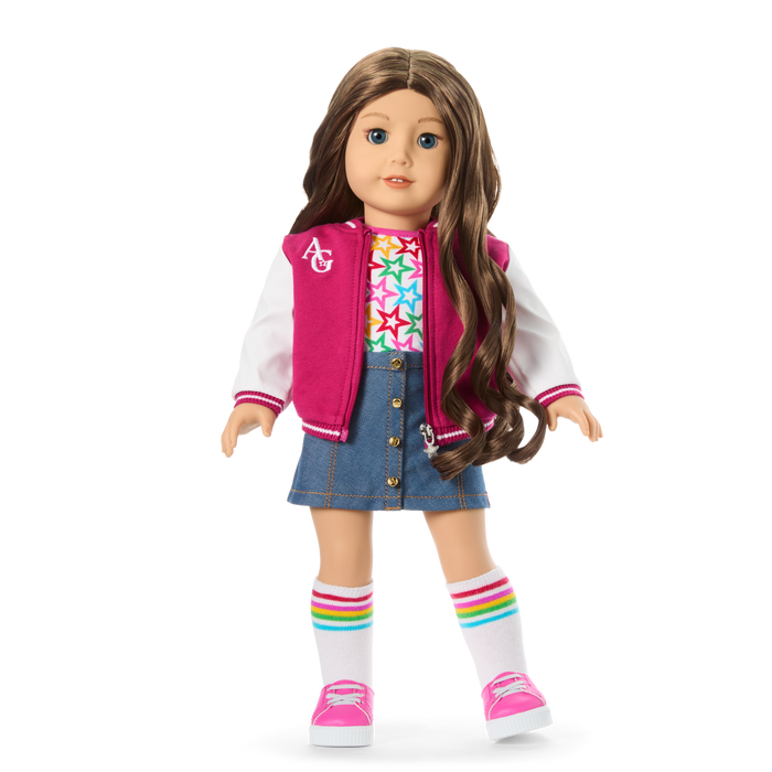 Truly Me™ 18-inch Doll #126, Puppy, Mini Backpack & Accessories AG™ Star Squad Bundle