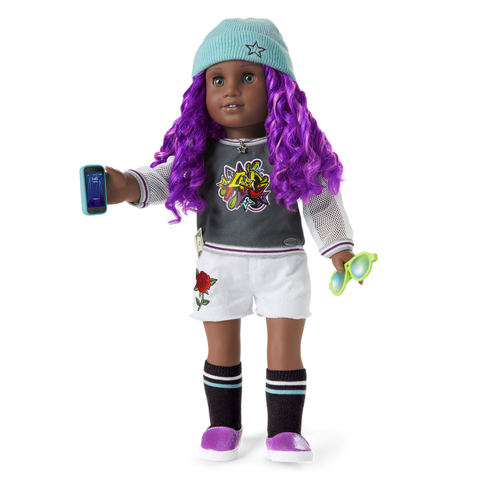 Truly Me™ Doll #91 in Girly Graffiti + Chic & Stylish Accessories
