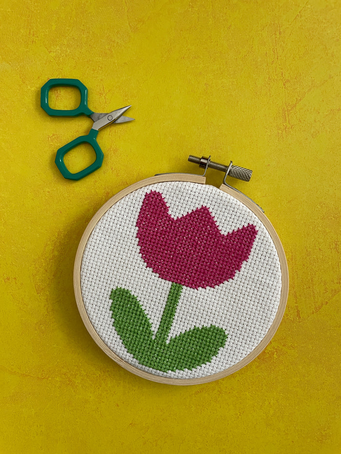 Tulip Counted Cross Stitch Leaflet