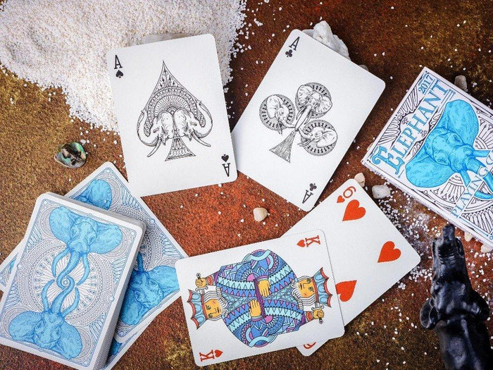 Tundra Elephant Playing Cards Playing Cards by Elephant Playing Cards