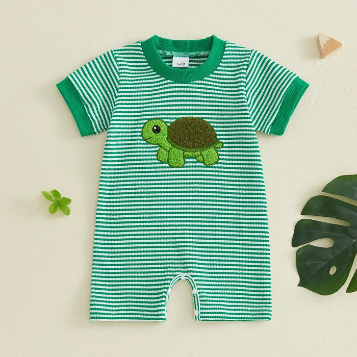 TURTLE Striped Jumpsuit