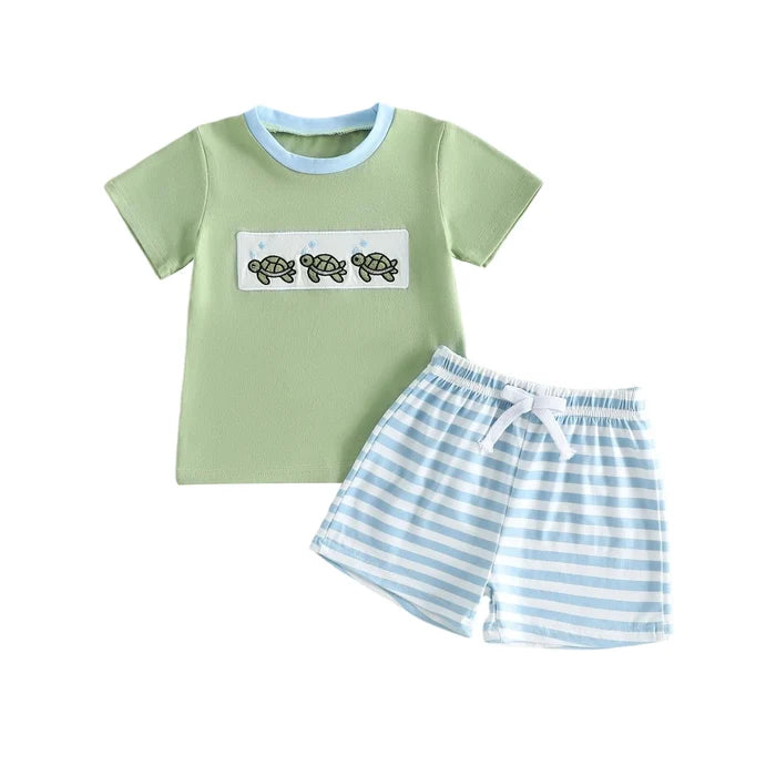 TURTLE Striped Outfit