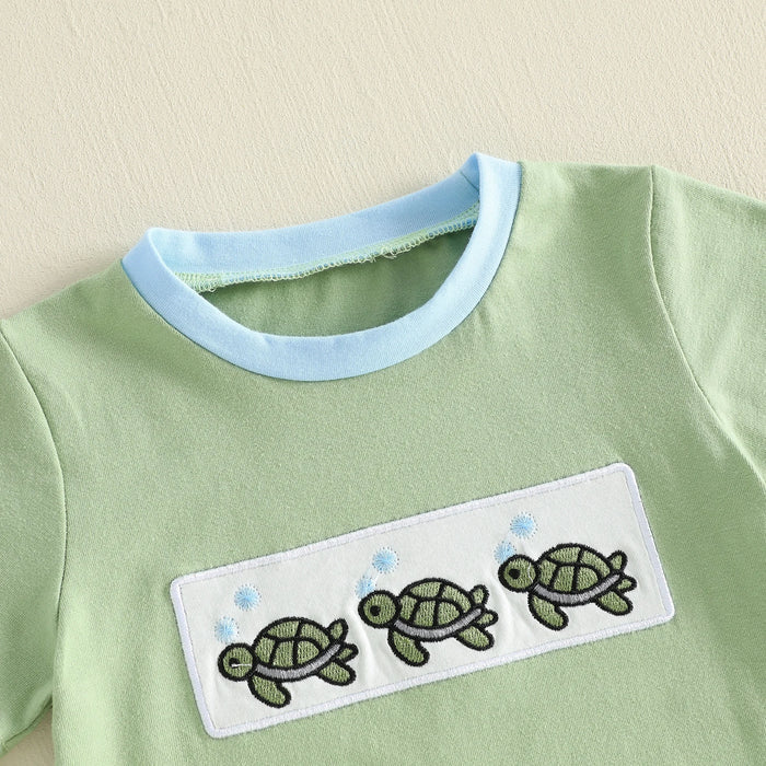 TURTLE Striped Outfit