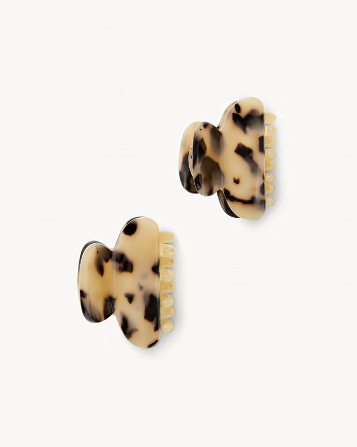 Twin Heirloom Claws in Blonde Tortoise
