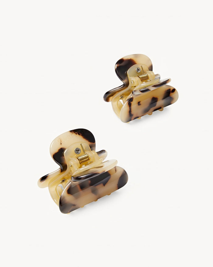 Twin Heirloom Claws in Blonde Tortoise