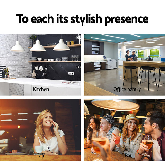Two Bar Stools Kitchen Counter Stools Metal-Home Living Store-