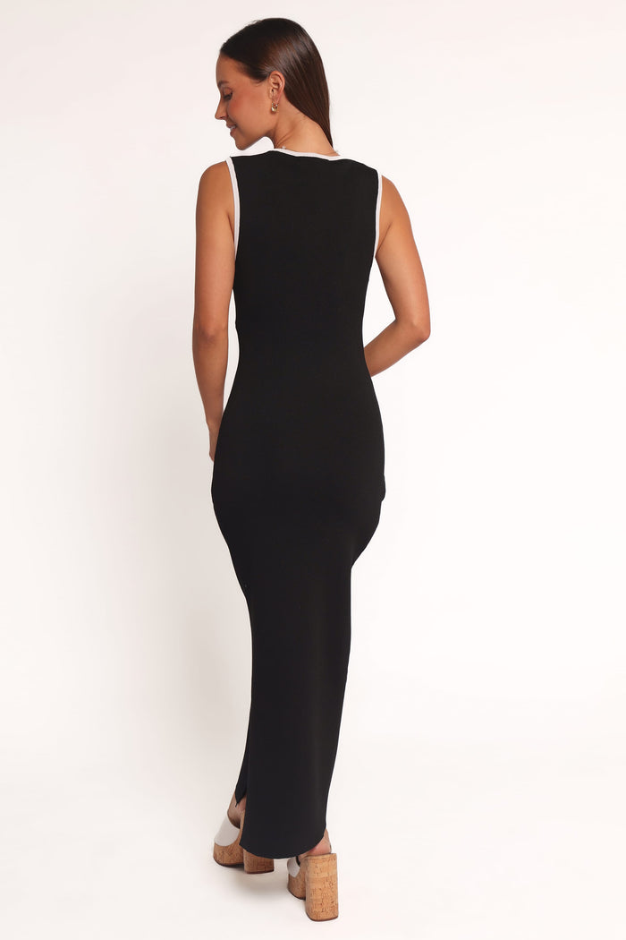 Petal and Pup USA DRESSES Umi Midi Dress - Black
