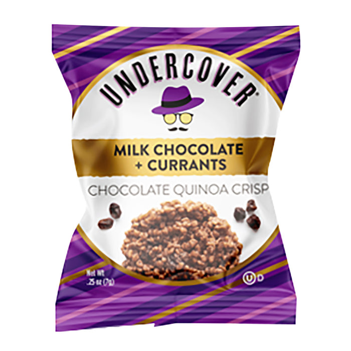 Undercover Quinoa Mini Milk Chocolate and Currants Snack Bags - 125 Count