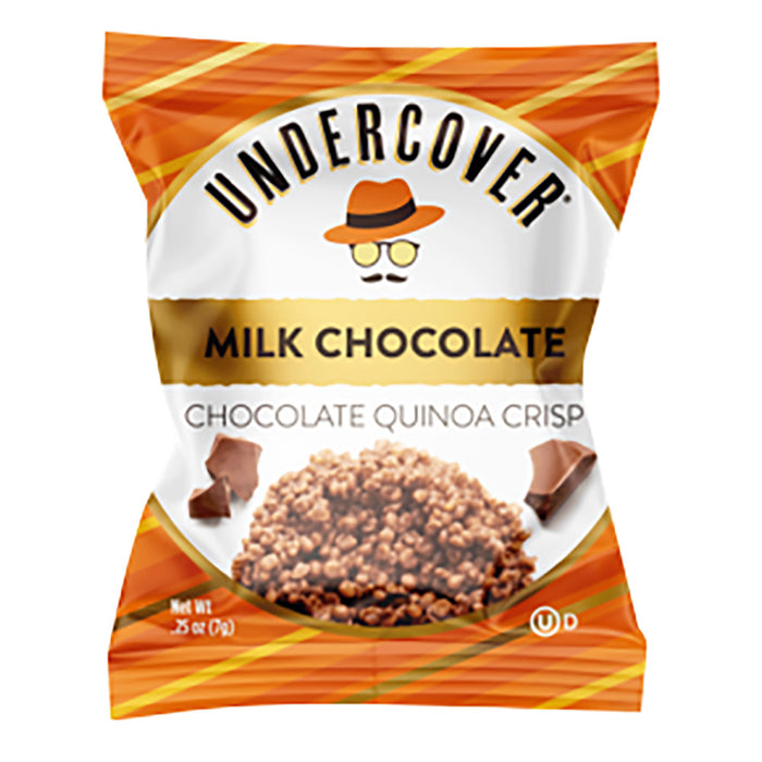 Undercover Quinoa Mini Milk Chocolate Candy Bags - 125 Count