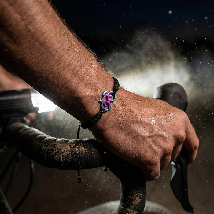 Universe Bike Braided Bracelet