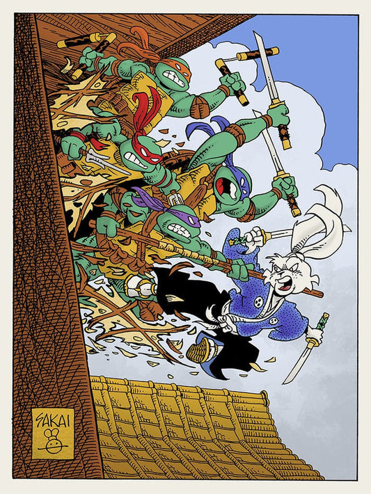 Usagi Yojimbo vs the Turtles
