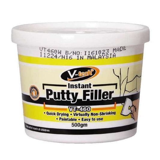 V-Tech Instant Putty Filler 500g White