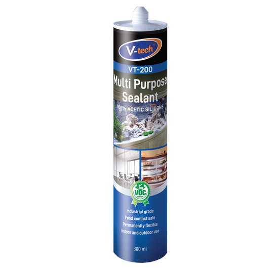 V-Tech Multipurpose Sealant Clear 300ml
