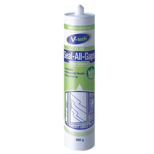 V-Tech Seal All Gaps White 450g