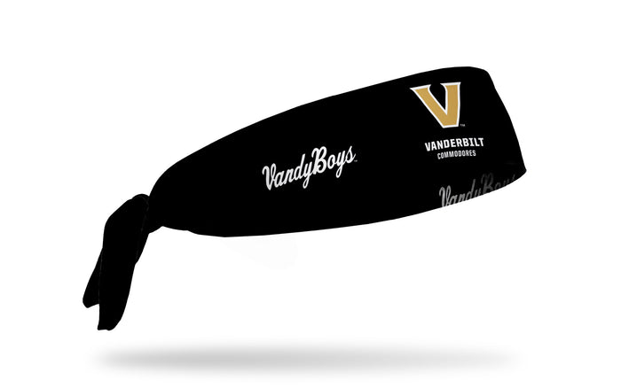 Vanderbilt University: Logo Baseball Wordmark Flex Tie Headband - View 2