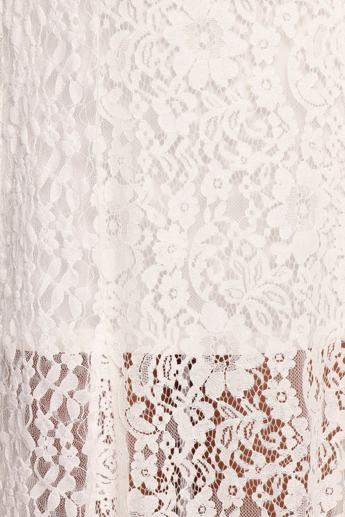 Petal and Pup USA DRESSES Varia Lace Maxi Dress - White (Hold for Rack)