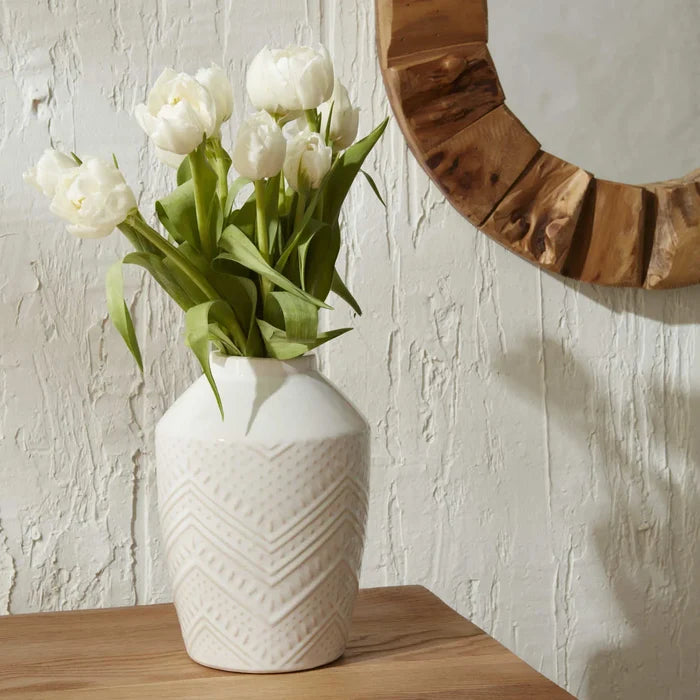 Vase Karaca Home Angel, blanc