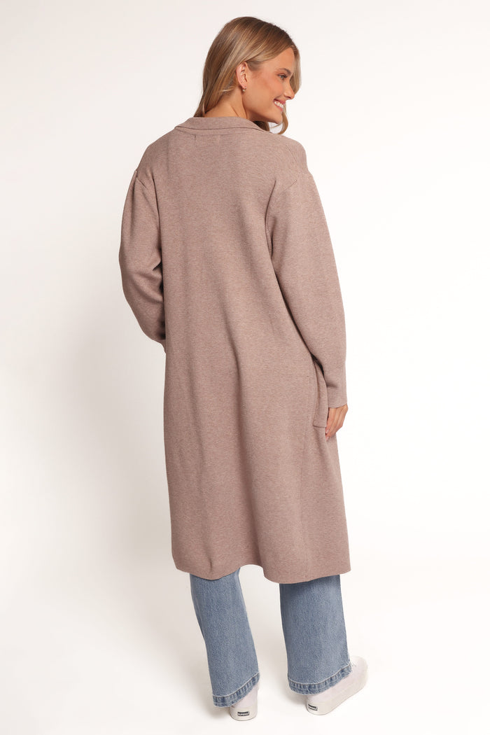 Petal and Pup USA OUTERWEAR Venda Coatigan - Light Brown