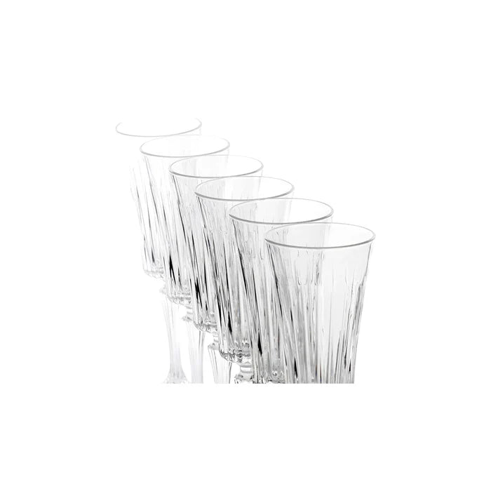 Verre à champagne Rcr Timeless 6 pièces, 210 ml