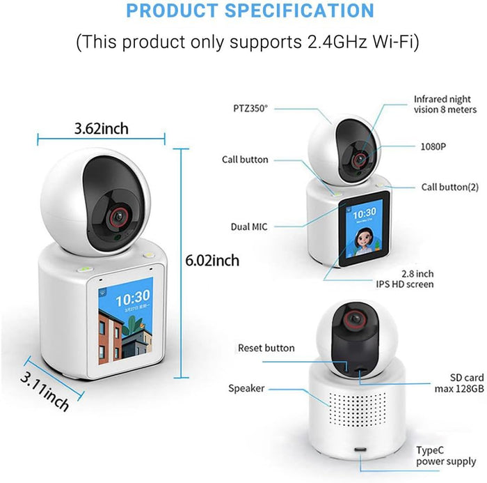 Video Call Camera-Andowl  QK9 4K