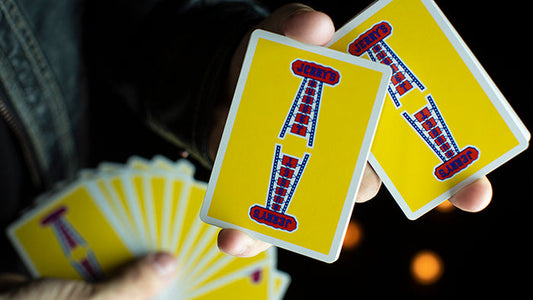 Vintage Feel Jerry's Nuggets (Yellow) Playing Cards Playing Cards by Expert Playing Card Co.