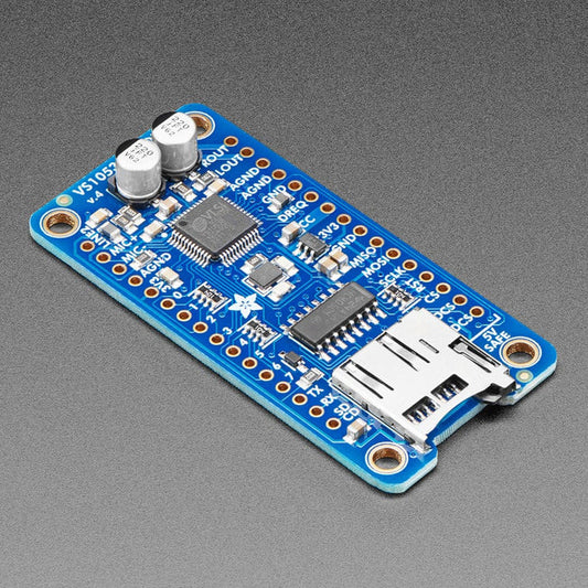 VS1053 Codec + MicroSD Breakout - MP3/WAV/MIDI/OGG Play + Record (v4) by Adafruit - The Pi Hut