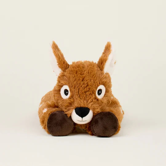 Warmies 13 Inch Laying Down Deer Microwavable Plush Toy