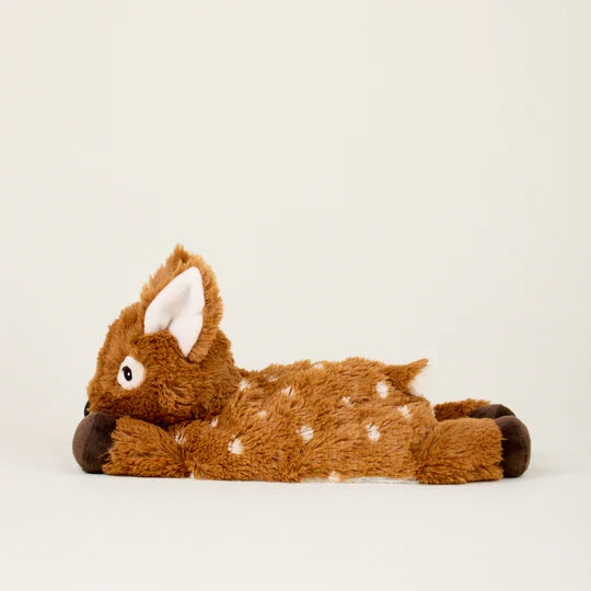 Warmies 13 Inch Laying Down Deer Microwavable Plush Toy