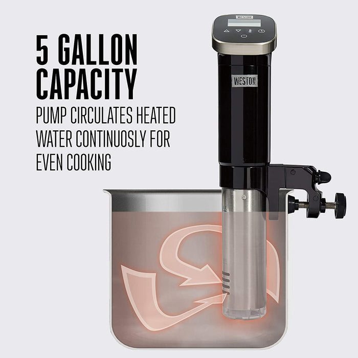 WESTON Sous Vide Immersion Circulator - 36200