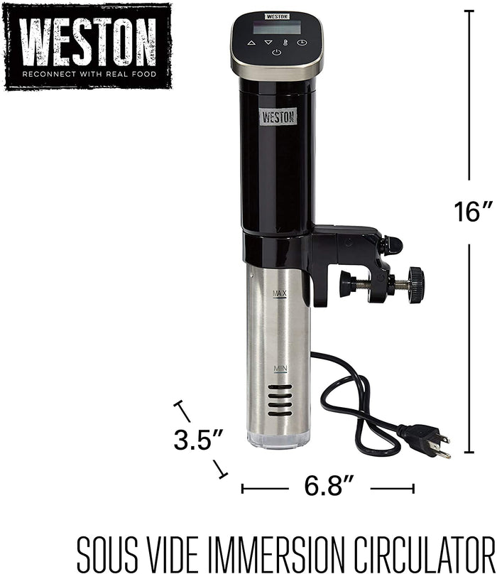 WESTON Sous Vide Immersion Circulator - 36200