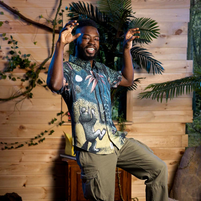 RSVLTS Where the Wild Things Are Short Sleeve Shirt Where the Wild Things Are "Howl at the Moon" – KUNUFLEX Short Sleeve Shirt Where the Wild Things Are "Howl at the Moon" – KUNUFLEX Short Sleeve Shirt