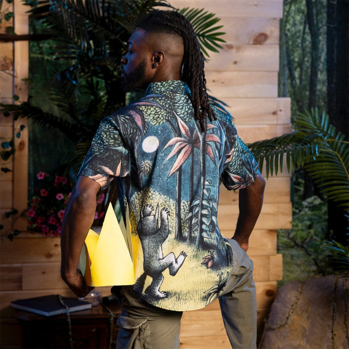 RSVLTS Where the Wild Things Are Short Sleeve Shirt Where the Wild Things Are "Howl at the Moon" – KUNUFLEX Short Sleeve Shirt Where the Wild Things Are "Howl at the Moon" – KUNUFLEX Short Sleeve Shirt