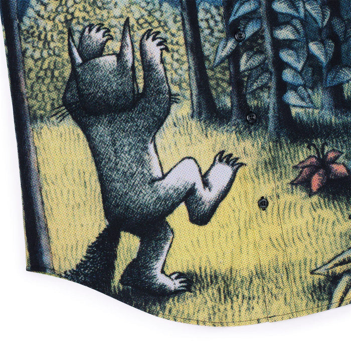RSVLTS Where the Wild Things Are Short Sleeve Shirt Where the Wild Things Are "Howl at the Moon" – KUNUFLEX Short Sleeve Shirt Where the Wild Things Are "Howl at the Moon" – KUNUFLEX Short Sleeve Shirt