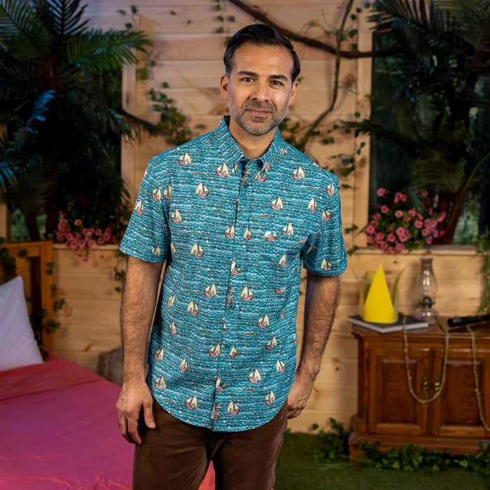 RSVLTS Where the Wild Things Are Short Sleeve Shirt Where the Wild Things Are "Max's Voyage" – KUNUFLEX Short Sleeve Shirt Where the Wild Things Are "Max's Voyage" – KUNUFLEX Short Sleeve Shirt