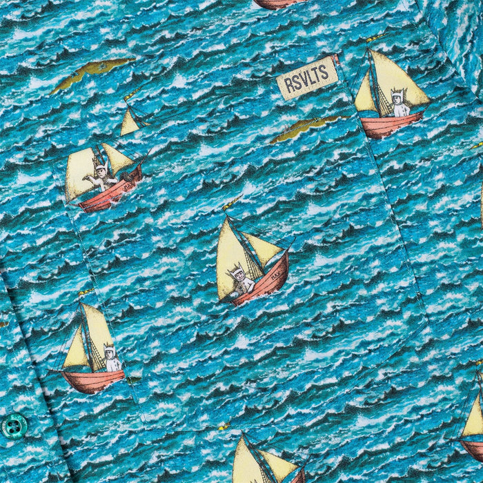 RSVLTS Where the Wild Things Are Short Sleeve Shirt Where the Wild Things Are "Max's Voyage" – KUNUFLEX Short Sleeve Shirt Where the Wild Things Are "Max's Voyage" – KUNUFLEX Short Sleeve Shirt