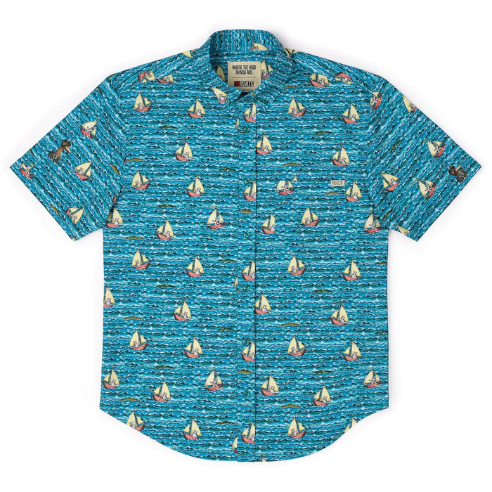 RSVLTS Where the Wild Things Are Short Sleeve Shirt Where the Wild Things Are "Max's Voyage" – KUNUFLEX Short Sleeve Shirt Where the Wild Things Are "Max's Voyage" – KUNUFLEX Short Sleeve Shirt
