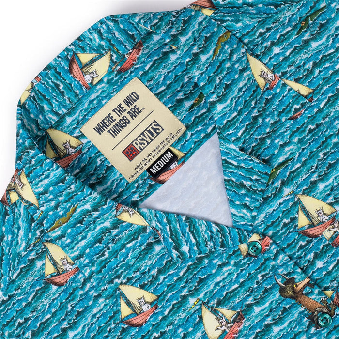 RSVLTS Where the Wild Things Are Women's Short Sleeve Shirt Where the Wild Things Are "Max's Voyage" – Women's KUNUFLEX Short Sleeve Shirt Where the Wild Things Are "Max's Voyage" – Women's KUNUFLEX Short Sleeve Shirt