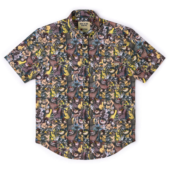 RSVLTS Where the Wild Things Are Short Sleeve Shirt Where the Wild Things Are "The Wild Rumpus" – KUNUFLEX Short Sleeve Shirt Where the Wild Things Are "The Wild Rumpus" – KUNUFLEX Short Sleeve Shirt