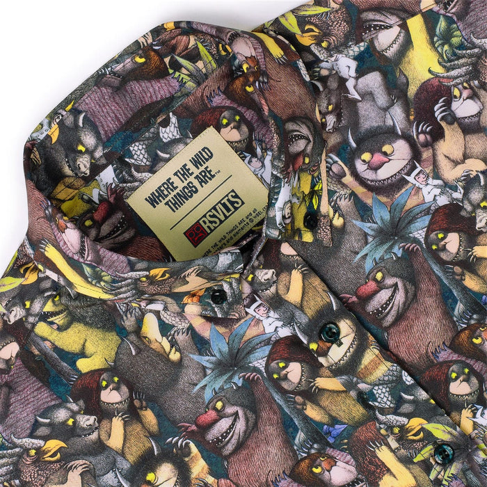 RSVLTS Where the Wild Things Are Short Sleeve Shirt Where the Wild Things Are "The Wild Rumpus" – KUNUFLEX Short Sleeve Shirt Where the Wild Things Are "The Wild Rumpus" – KUNUFLEX Short Sleeve Shirt