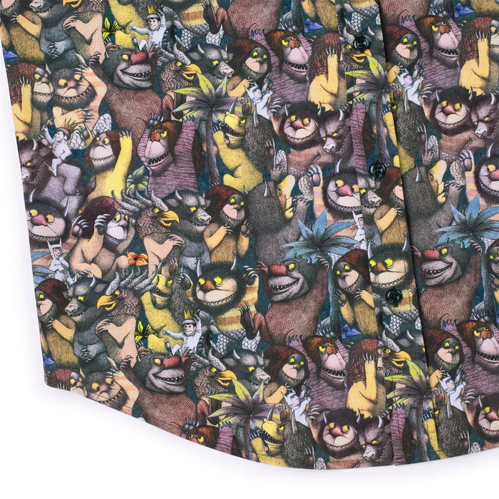 RSVLTS Where the Wild Things Are Short Sleeve Shirt Where the Wild Things Are "The Wild Rumpus" – KUNUFLEX Short Sleeve Shirt Where the Wild Things Are "The Wild Rumpus" – KUNUFLEX Short Sleeve Shirt