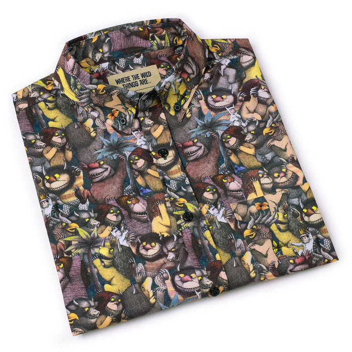 RSVLTS Where the Wild Things Are Short Sleeve Shirt Where the Wild Things Are "The Wild Rumpus" – KUNUFLEX Short Sleeve Shirt Where the Wild Things Are "The Wild Rumpus" – KUNUFLEX Short Sleeve Shirt