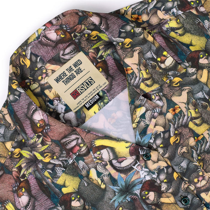RSVLTS Where the Wild Things Are Women's Short Sleeve Shirt Where the Wild Things Are "The Wild Rumpus" – Women's KUNUFLEX Short Sleeve Shirt Where the Wild Things Are "The Wild Rumpus" – Women's KUNUFLEX Short Sleeve Shirt