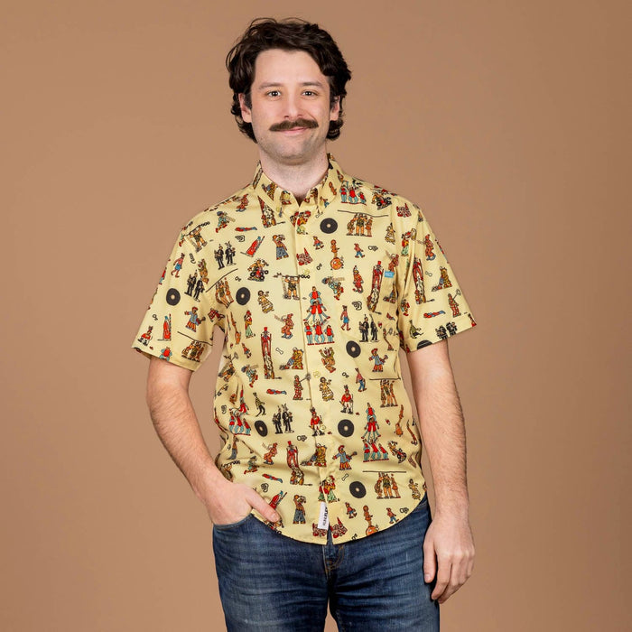 RSVLTS Where's Waldo Short Sleeve Shirt Where's Waldo? "Big Top Waldo" – KUNUFLEX Short Sleeve Shirt Where's Waldo? "Big Top Waldo" – KUNUFLEX Short Sleeve Shirt