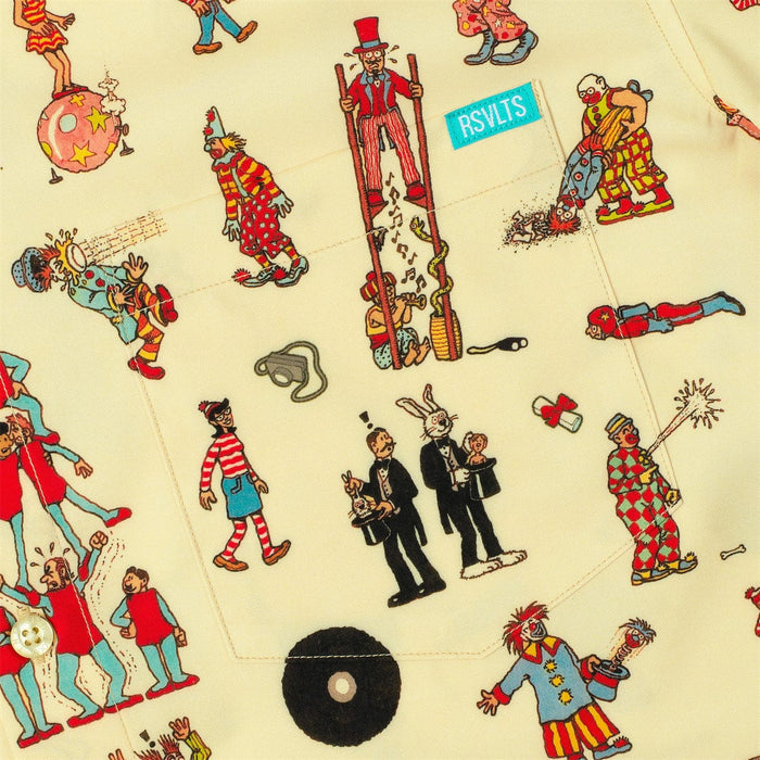 RSVLTS Where's Waldo Short Sleeve Shirt Where's Waldo "Big Top Waldo" – KUNUFLEX Short Sleeve Shirt Where's Waldo "Big Top Waldo" – KUNUFLEX Short Sleeve Shirt