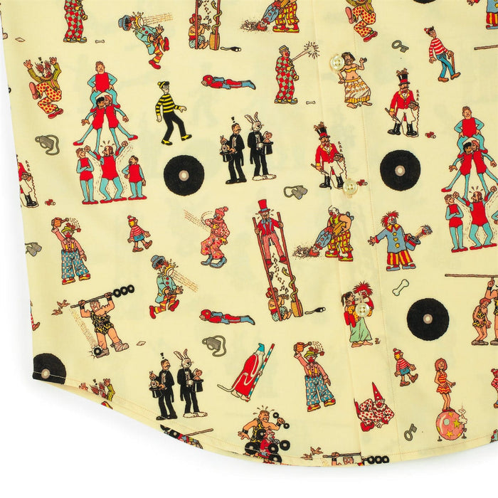 RSVLTS Where's Waldo Short Sleeve Shirt Where's Waldo "Big Top Waldo" – KUNUFLEX Short Sleeve Shirt Where's Waldo "Big Top Waldo" – KUNUFLEX Short Sleeve Shirt
