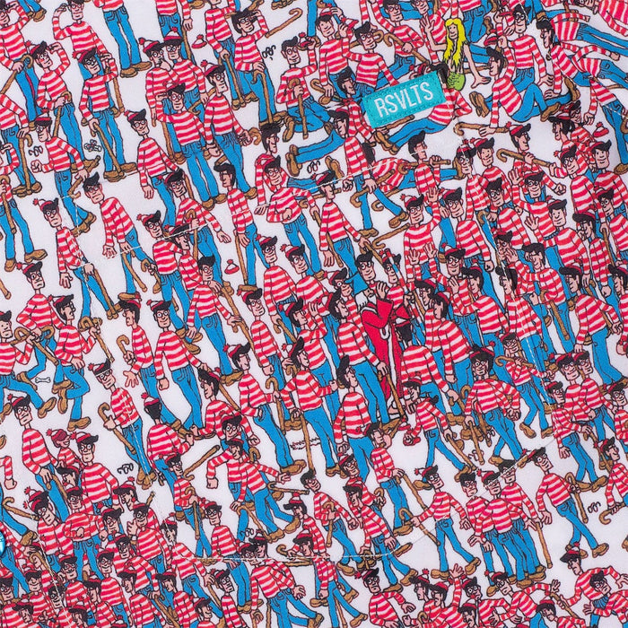 RSVLTS Where's Waldo Short Sleeve Shirt Where's Waldo "There's Waldo!" – KUNUFLEX Short Sleeve Shirt Where's Waldo "There's Waldo!" – KUNUFLEX Short Sleeve Shirt
